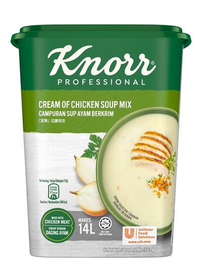 Knorr Professional Cream of Chicken Soup Mix 1kg - 